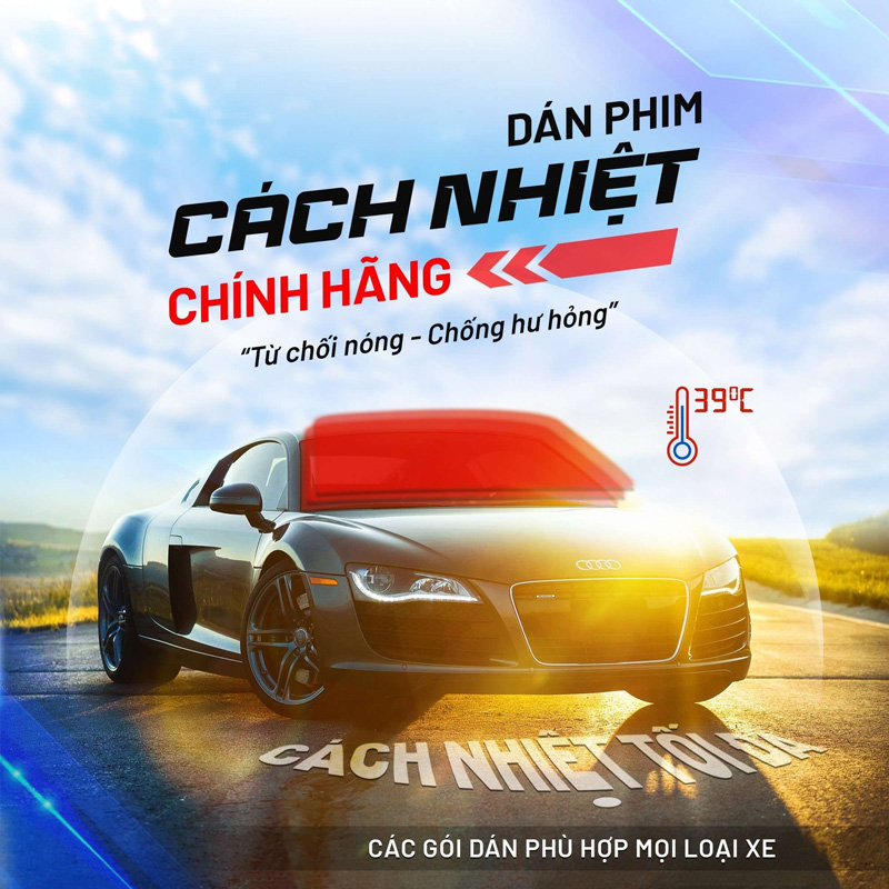 DÁN PHIM CÁCH NHIỆT OTO